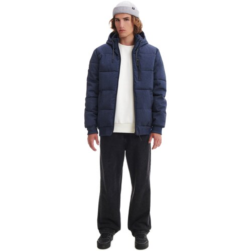 Cropp mu&amp;scaron;ka jakna s kapuljačom - Tamnoplava 4463W-59M Slike