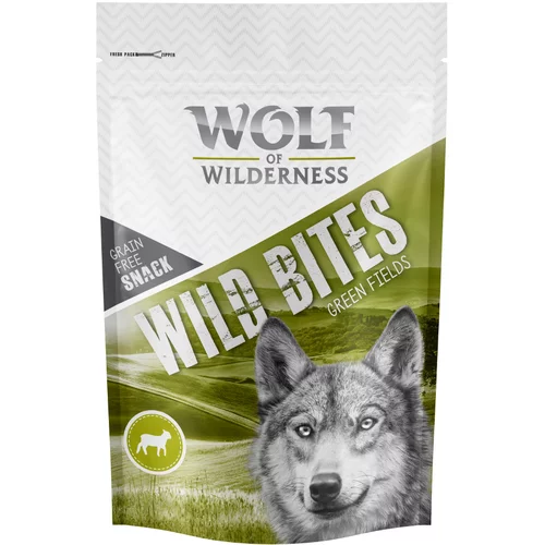 Wolf of Wilderness Snack - Wild Bites 180 g - Green Fields - janjetina