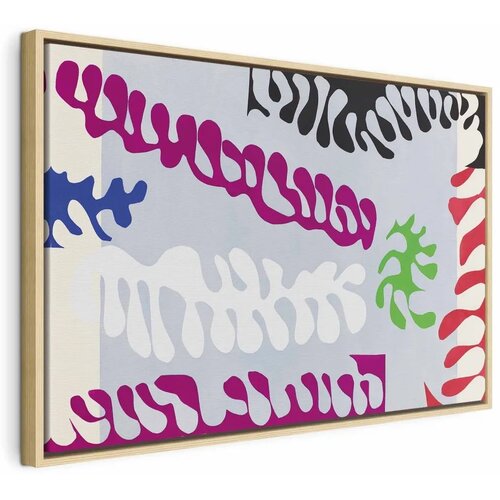  Slika - Henri Matisse – Lagoon I (from Jazz) 90x60 U prirodnom drvenom okviru Cene
