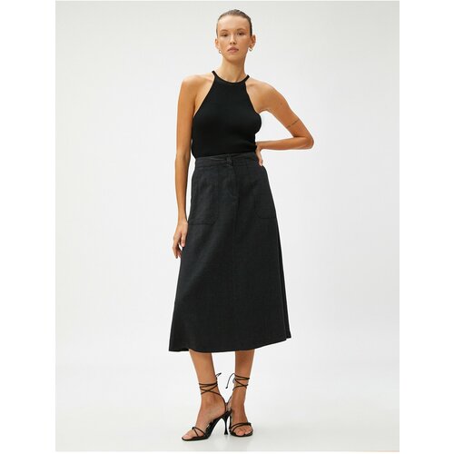 Koton Skirt - Black - Flared skirt Slike