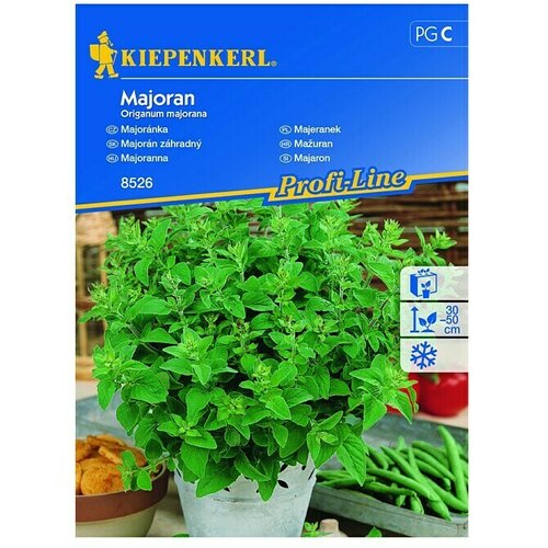 KIEPENKERL Sjeme začinskog bilja Mažoran (Origanum majorana, Vrijeme sjetve: Travanj, Berba: Lipanj) Cijene