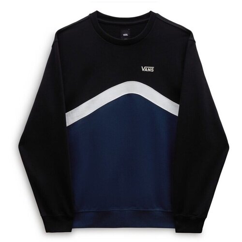 Vans Sidestripe Block Crew Crna Slike