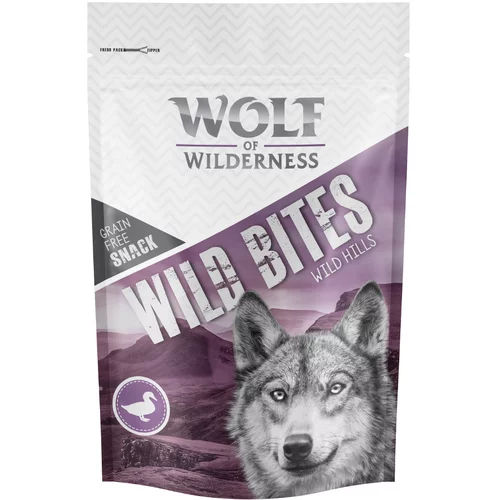 Wolf of Wilderness Wild Bites 3 x 180 g - Wild Hills - patka