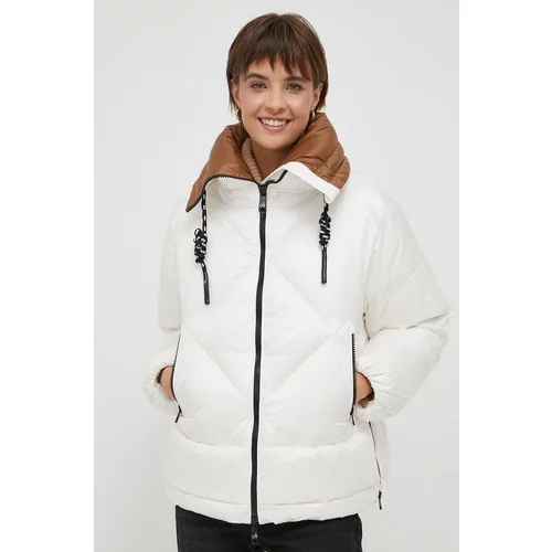 Deha Pernata jakna za žene, boja: bijela, za zimu, oversize