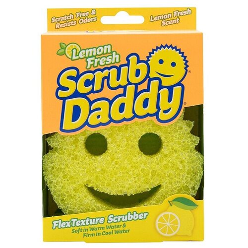 Scrub Daddy Gobica za či&amp;scaron;čenje posode Lemon Fresh (1 kos, 11,5 cm, Rumena) Slike