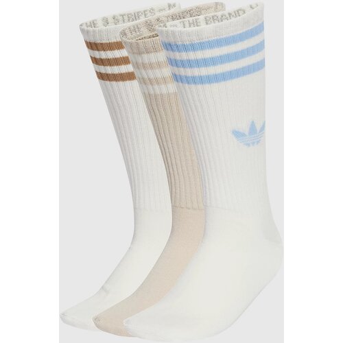 Adidas 3S High Cr S 3P Socks owhite / cbrown / owhite Cene