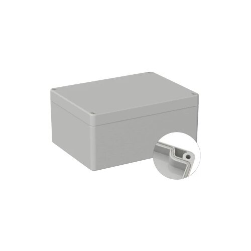 TRU COMPONENTS univerzalno kućište 160 x 120 x 75 abs svijetlosiva (ral 7035) 1 St. Cijene