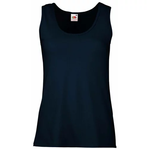 Fruit Of The Loom Valueweight Vest Navy Women's T-shirt