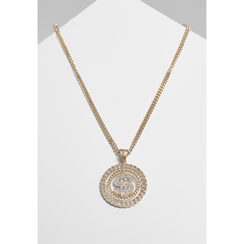 Urban Classics Dollar necklace - gold color Slike