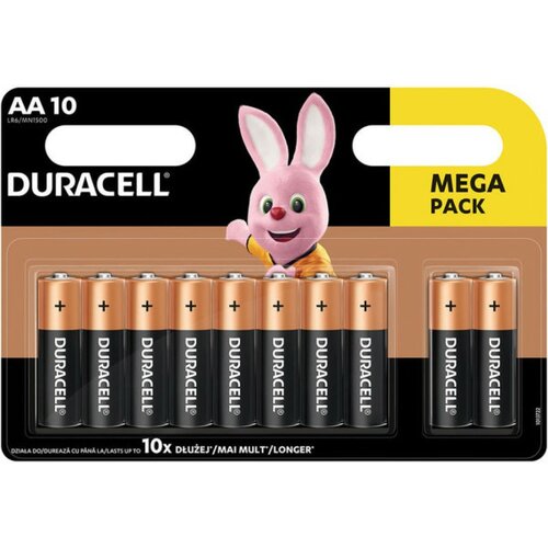 Duracell AA PAK10 CK, Basic nova 1.5V LR6 MN1500, ALKALNE baterije duralock Cene