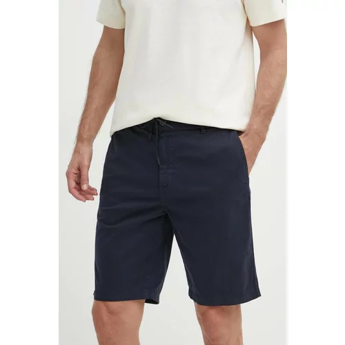 BOSS Orange Kratke hlače moške, mornarsko modra barva, 50509481