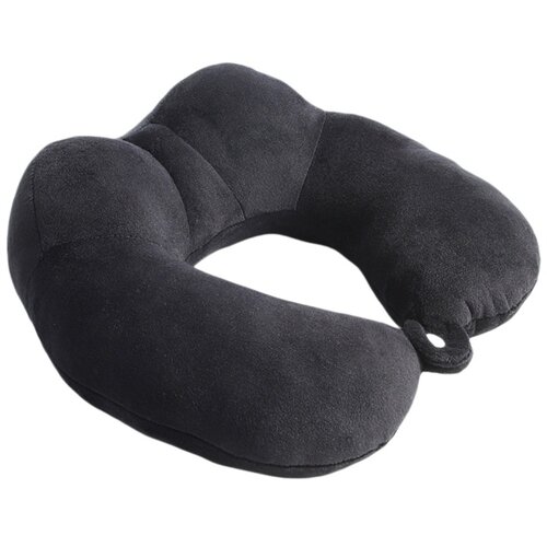 INF Ergonomska U-blazina iz spominske pene za vrat 360° podpora Black, (5000309244) Cene