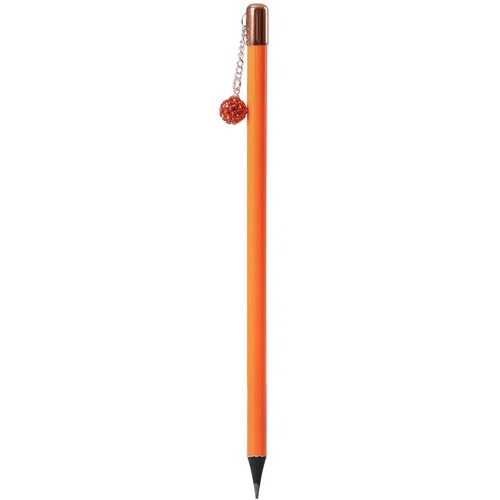 Sazio grand, grafitna olovka sa priveskom, hb narandžasta Slike