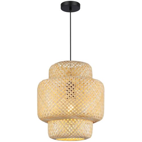  Luster HESTIA na sajli, 1xE27/60W/230V, prečnik 30 cm, bambus Cene