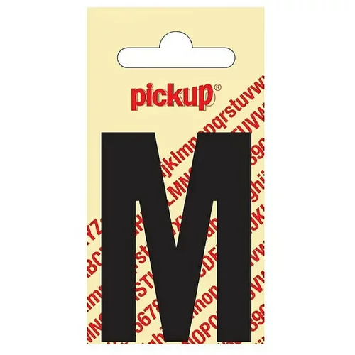  Nalepka Pickup (Motiv: M, črne barve, višina: 60 mm)