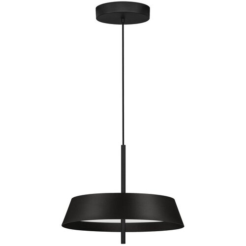 Nova Luce Mat črna aluminijasta LED zatemnitvena viseča svetilka &oslash; 45 cm Velio &ndash; Cene