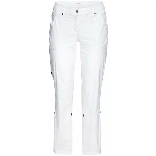 SHEEGO Cargo hlače bijela