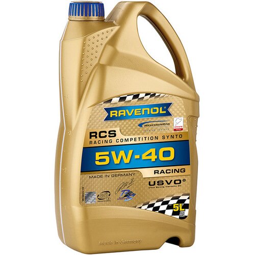 RAVENOL Trkačko motorno ulje RCS Racing Competition Synto 5W-40, 5l Cene