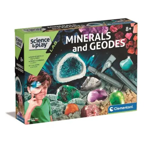 Clementoni Science&amp,Play: Crystals and Geodes znanstveni set za igru ​​- Cene