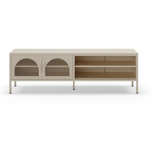 Marckeric Kremno bela TV omarica 160x50 cm Diora – Cene