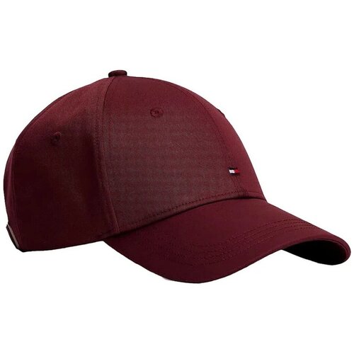 Tommy Hilfiger Kape s &amp;scaron;iltom TH FLAG 85 SOFT 6 PANEL Bordo Slike