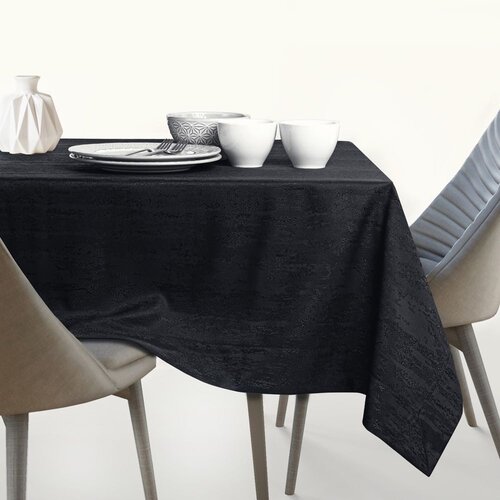 AmeliaHome traka za stol Vesta s man&amp;scaron;etom 40x250 cm, crna Slike