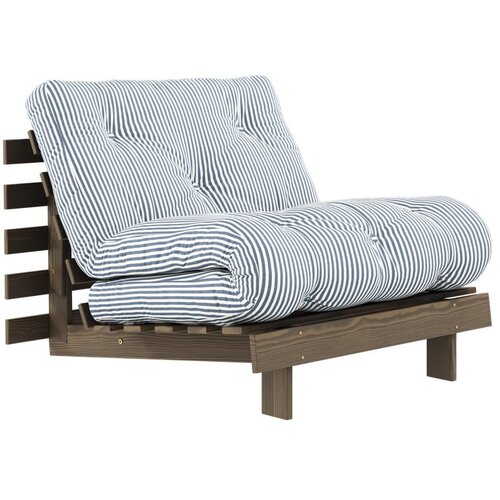 Karup Design Beli/svetlo modri fotelj Roots - Cene