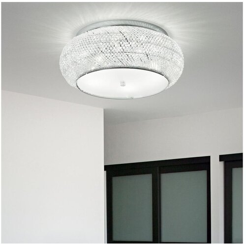 Ideal lux - kristalno plafonsko svetlo pasha 6xE14/40W/230V prečnik 40 cm hrom Cene