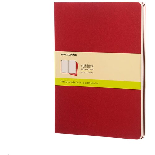 Moleskine MOLEKSINE Beležnice mekog poveza, Čist list, Crvena Cene