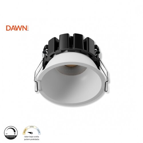 Dawn led svetiljka XG-12 8W cct bela dim Cene