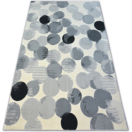 RugsX Preproge Preproga SCANDI 18461/752 - KOLESA krem siva 160x230 cm Bela Cene