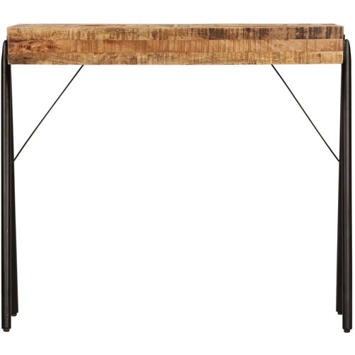 Maison Chic konzolna miza - miza ob steni iz trdnega mangovega lesa 80x40x75 cm, (21786576) Cene