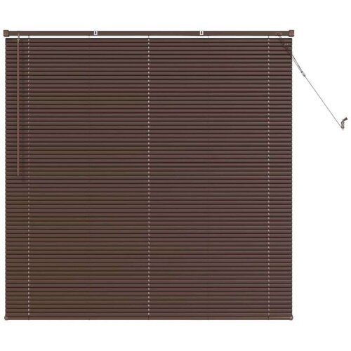  Venecijanska roleta Tamno smeđa s uzorkom 150 x 140 cm PVC - Tamno smeđa 140 x 150 cm Slike