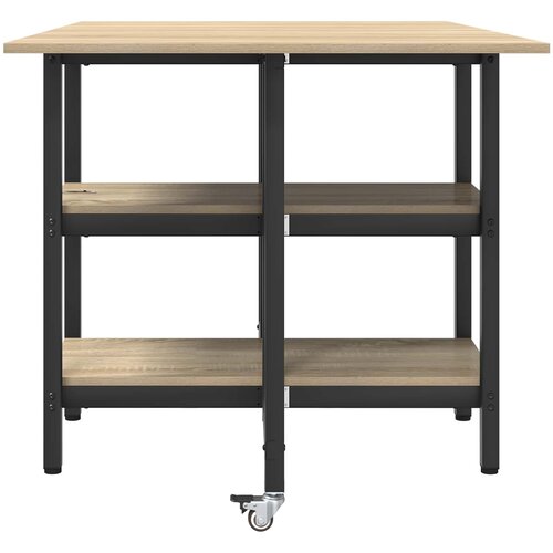  Blagovaonski stol 122 x 80 x 76,5 cm Konstruirano drvo Slike