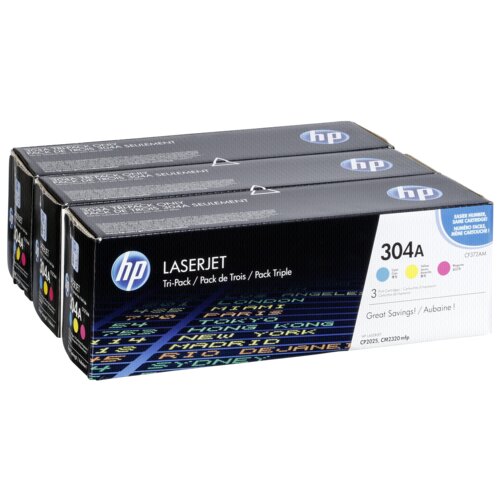 Hewlett packard HP Toner Multi Pack CF 372 AM C/M/Y No. 304 A Cijene