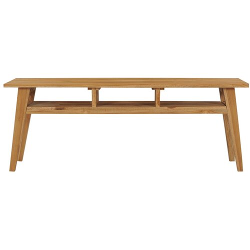 Maison Chic TV omarica - TV stojalo - Televizijska omarica 120x35x45 cm trdna tikovina, (21700473) Slike
