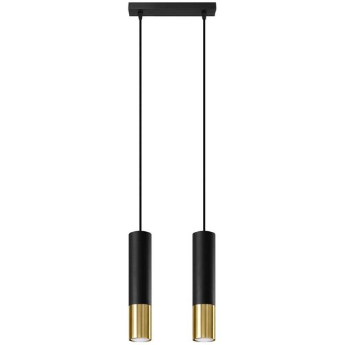  Obesna svetilka LOOPEZ 2 črna/zlata, (21347482) Cene