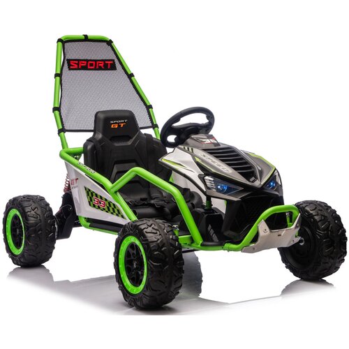Lean Toys Otro&amp;scaron;ki električni avto 24V Gokart Buggy zelena Slike