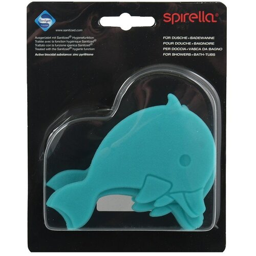 Spirella Otro&amp;scaron;ka protizdrsna podloga za kad 12x8 cm Dauphins &amp;ndash; Slike