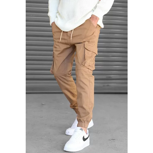 Madmext Pants - Brown - Cargo