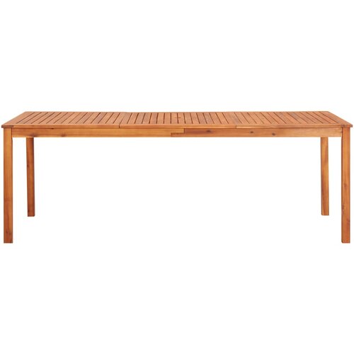  3058091 9 Piece Garden Dining Set with Cushions Solid Acacia Wood (45963+312128+2x312129) Slike