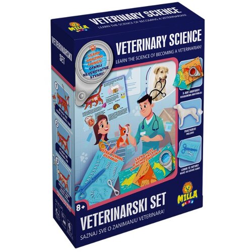 MILENIJUM VETERINARSKI SET MILLA TOYS Slike
