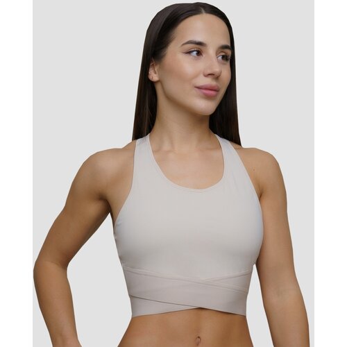 GymBeam Sportski grudnjak Agile Desert L Slike