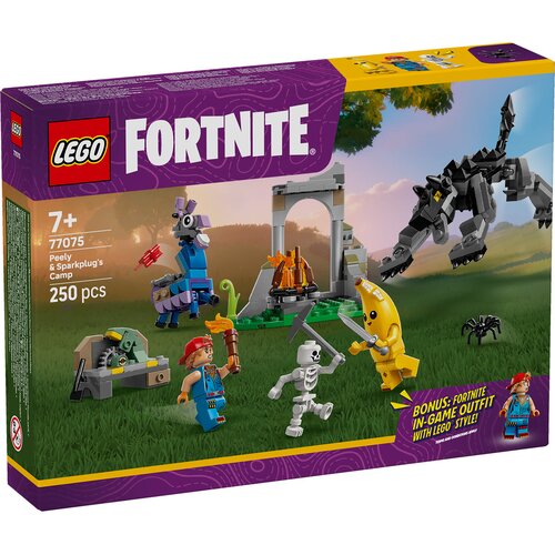 Lego &amp;reg; Fortnite 77075 Pilijev i Sparkplagov kamp Slike