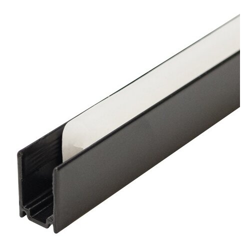 Mitea Lighting aluminijumski profil crni za neon led trake 7.6x12x2000mm set bez difuzora M76-C Cene