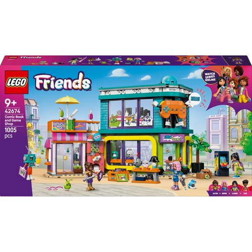 Lego friends - prodavnica stripova i video-igara (42674) Slike
