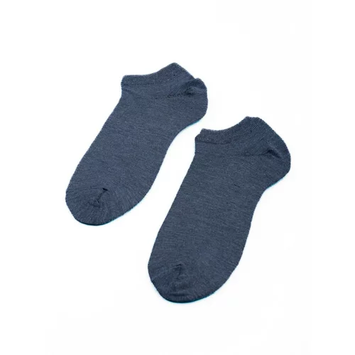 TRENDI Classic men's socks low blue