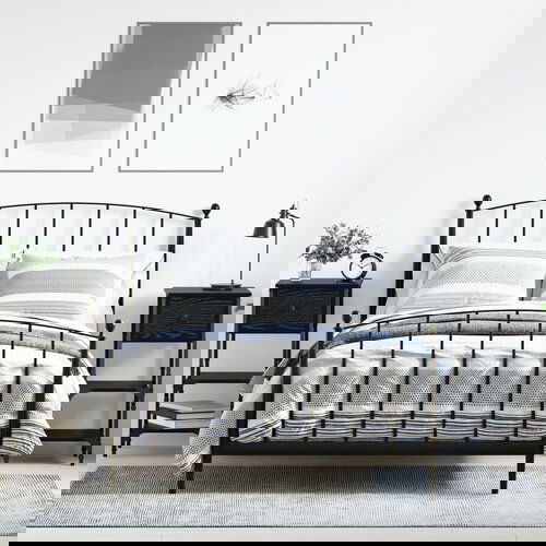 vidaXL Noćni ormarići 2 kom crni hrast 34x36x70 cm konstruirano drvo Cijene