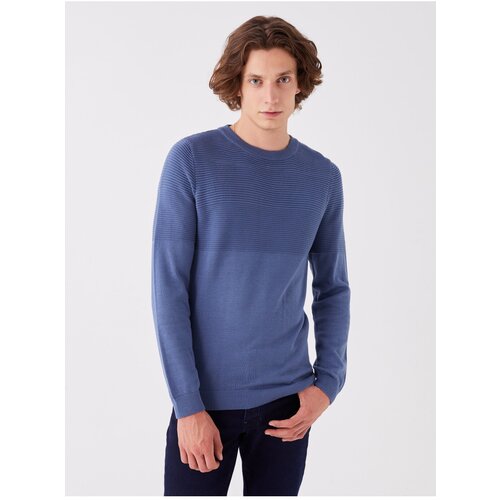 LC Waikiki Crew Neck Long Sleeved Men's Knitwear Sweater Slike