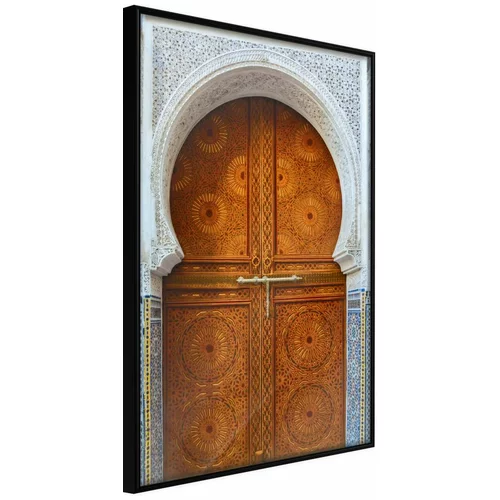  Poster - Closed Passage (Brown) 40x60